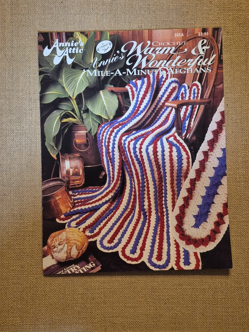 Vintage 1990's Lot Of 4 Mile-A-Minute Crochet Pattern Books - Picture 5 of 14